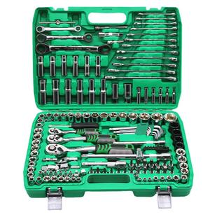 汽修工具套装套筒扳手棘轮扳手多功能组套汽车维修工具箱小飞大飞