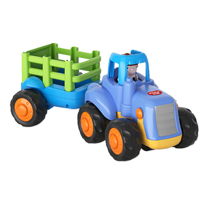 汇乐工程车惯性滑行玩具抗摔