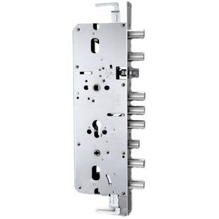 防盗门指纹锁体不锈钢智能门锁家用机械钥匙开锁通用型密码锁专用