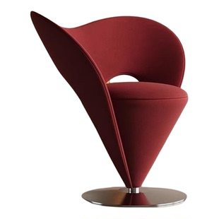 简约设计师款化妆凳轻奢意式现代高级感梳妆椅单椅吧台可旋转椅子