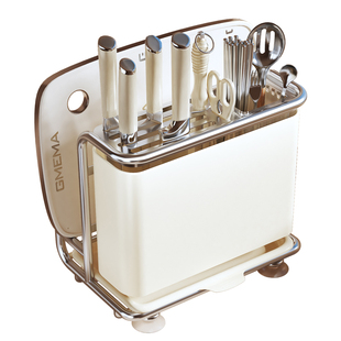 2025新款厨房刀架置物架多功能高颜值刀具菜板砧板筷筒筷子笼一体