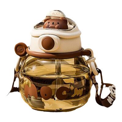 FADKARAN儿童食品级滴滴熊吸管