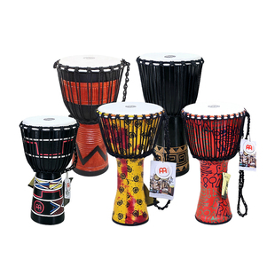 德国麦尔古法制作12寸实木非洲鼓乐器手拍鼓进口成人儿童手鼓羊皮