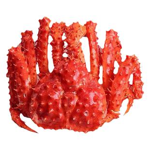 帝王蟹鲜活熟冻特大螃蟹皇帝蟹帝皇蟹5斤海蟹熟食海鲜冷冻水产品