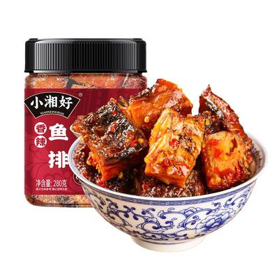 湖南特产香辣鱼排即食下饭菜鱼块
