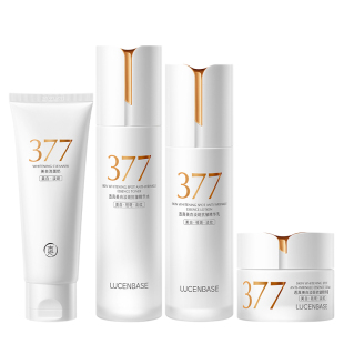 377水乳套装祛斑美白提亮去黄化妆护肤品保湿补水官方正品旗舰店
