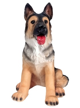 可爱风装饰品礼物仿真狗摆件假狗