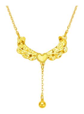 爆款碎冰冰天使之翼项链女