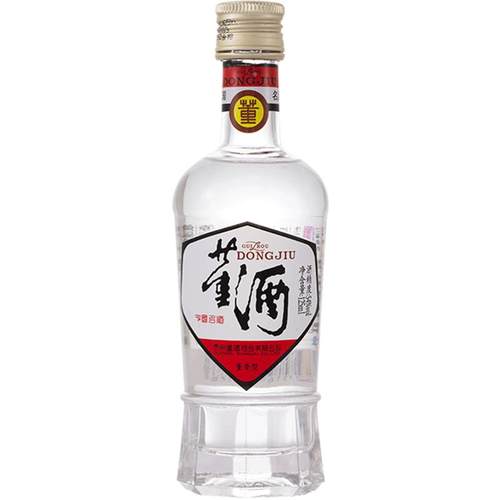 董酒白标老八大名酒复刻54度董香型光瓶收藏小酒版纯粮固态名酒
