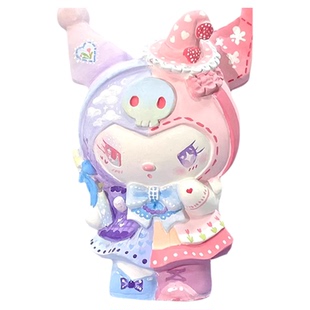 库洛米石膏娃娃涂色网红大号存钱罐儿童diy涂鸦彩绘石膏模具白胚