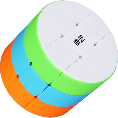 奇艺圆柱魔方三阶异形益智玩具