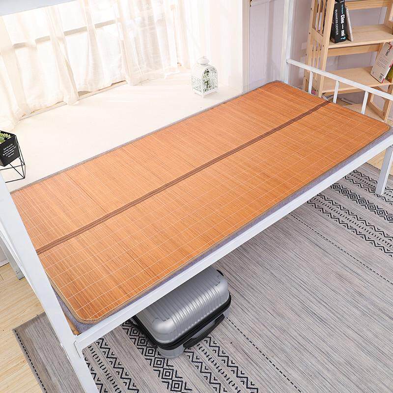 凉席竹席家用夏天冰丝冬夏季两用0.9米1可折叠单人学生宿舍床席子