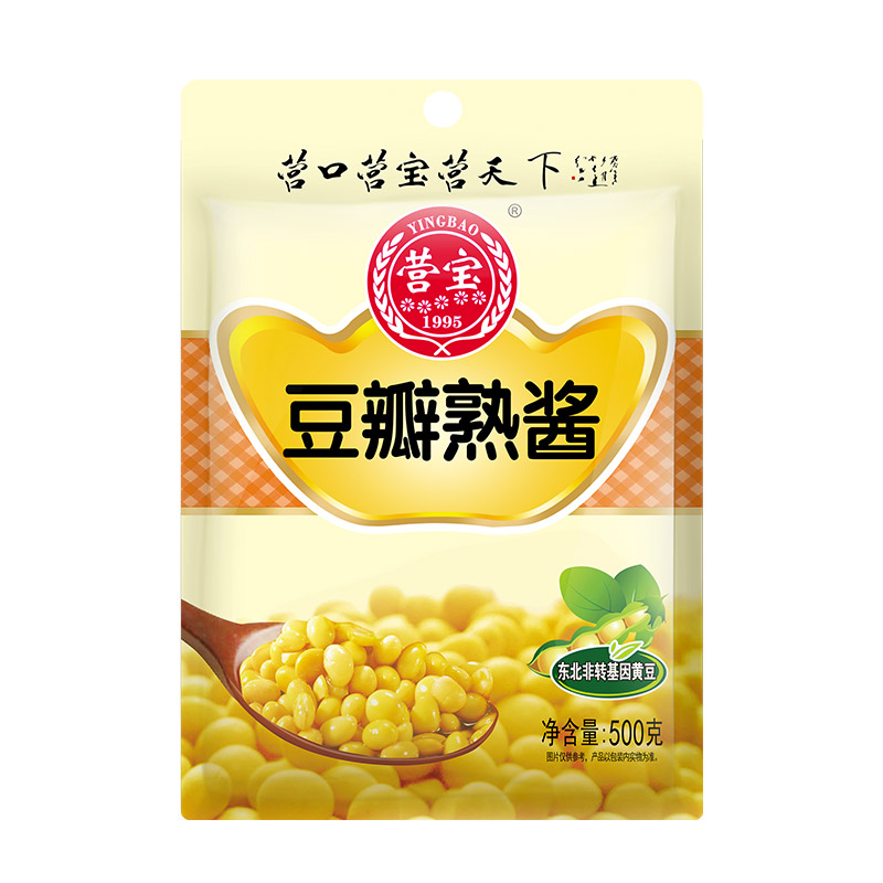 营口大酱黄豆酱500g东北特产营宝