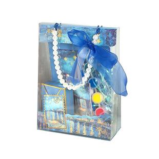 手账本套装油画系列高颜值手提手札本小学生六一儿童节送礼生日礼物礼盒手帐本送贴纸梵高星空初中生网格本子