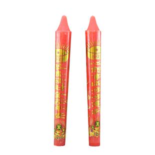 家用停电照明无烟无味蜡烛节日耐烧红色烛腊应急防灾香蜡烛薰新款