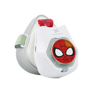 电动KN95智能新风儿童3d立体防护口罩防雾霾尘面罩可水洗自动送风