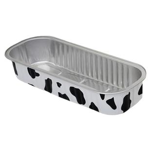 空气炸锅锡纸碗铝箔可重复家用烤箱蛋糕布丁烘焙模具小锡纸盒杯盘