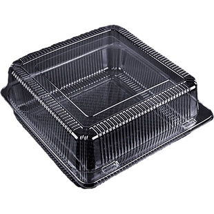 J/RF323塑料西点盒烘焙蛋糕盒透明盒吸塑盒散装盒点心包装食品盒
