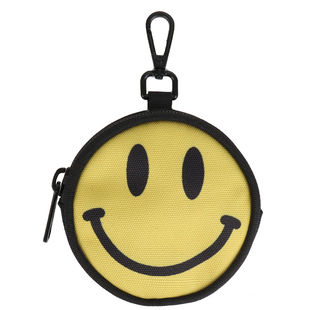 FREEIN表情包印花锁匙包笑脸零钱包迷你耳机小圆包钥匙卡包挂饰包