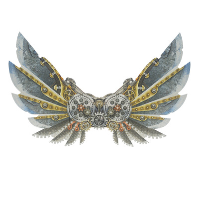 朋克风翅膀P2G扮酷道具男孩玩具