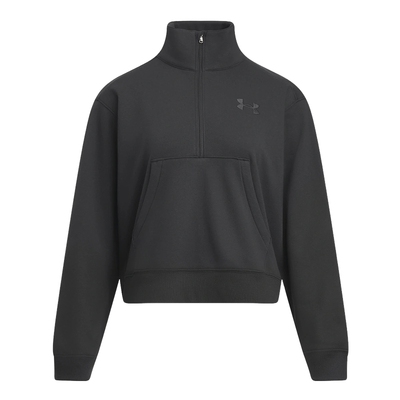 UA安德玛卫衣女子秋冬Icon Vida运动休闲半拉链套头衫6010108-001