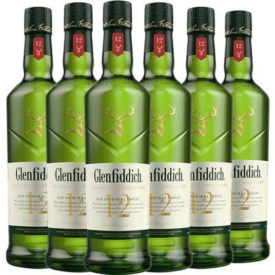 格兰菲迪12年700ml*6瓶装