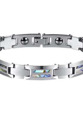 钨金磁石韩版学生刻字手链送男友