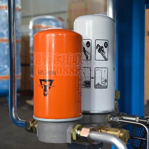 开山螺杆机配件三滤7.5KW-22kw机油芯空分滤芯油耗材滤芯螺杆油