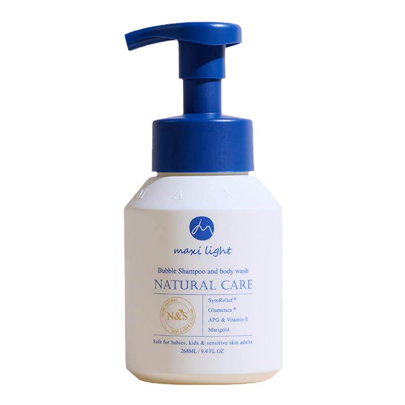 Maxilight奇麦思新生婴儿宝宝专用儿童洗发沐浴露二合一泡沫