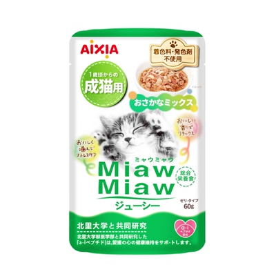 爱喜雅进口喵喵猫湿粮餐包