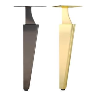 不锈钢柜脚床脚茶几电视柜脚沙发脚浴室柜脚可调节金属家具增高腿