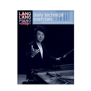 郎朗 日常技术练习 钢琴独奏 Faber原版乐谱书 Lang Lang daily technical exercises Piano Solo 0571540627
