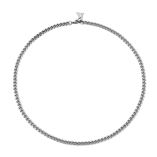 KREAM 钛钢不褪色短细款古巴项链嘻哈男女同锁骨链cuban link