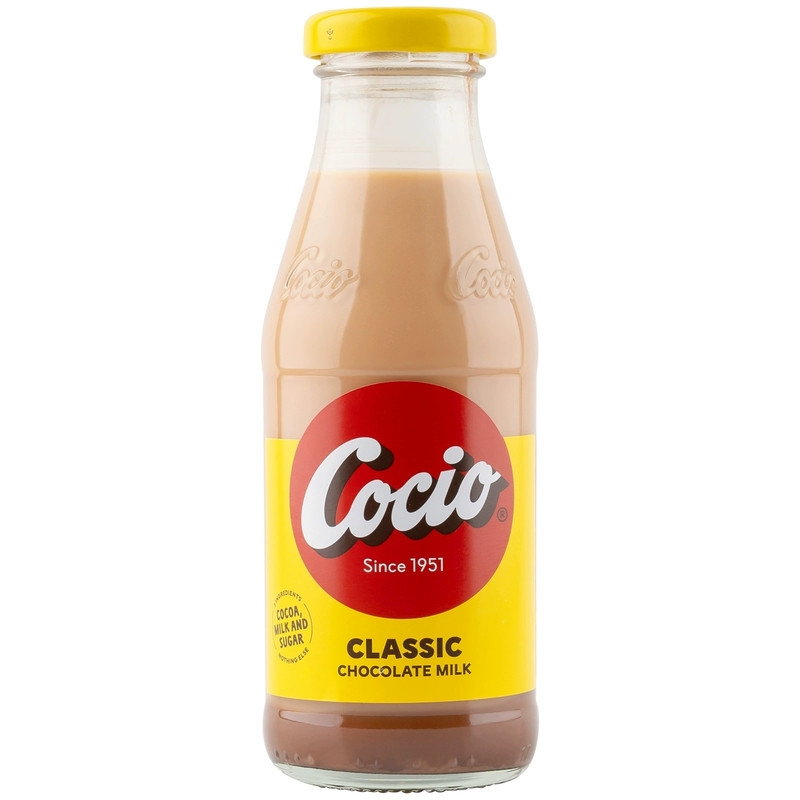 阿尔乐Cocio可酷优巧克力牛奶丹麦进口醇黑可可风味奶早餐奶270ml