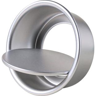 川岛屋戚风蛋糕模具烘焙工具家用巴斯克烤箱磨具四4六6八8寸胚模