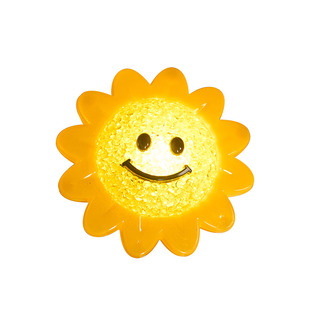 手持发光太阳花手腕星星灯元旦节儿童幼儿园舞台表演装饰合唱道具