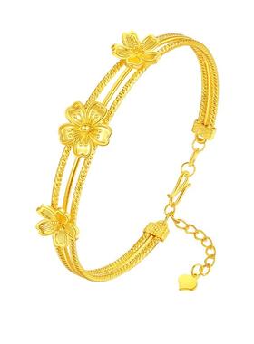 【圣诞礼物】周大生璀璨樱花手镯