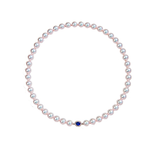 西大班深海澳母贝珠极光天女akoya大珍珠项链小众轻奢高级感串珠