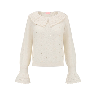 ORA GENESIS2025年冬季新品翻领针织上衣