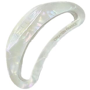 2025新款醋酸镂空月亮抓夹大号发量大高级感鲨鱼夹后脑勺发夹发饰