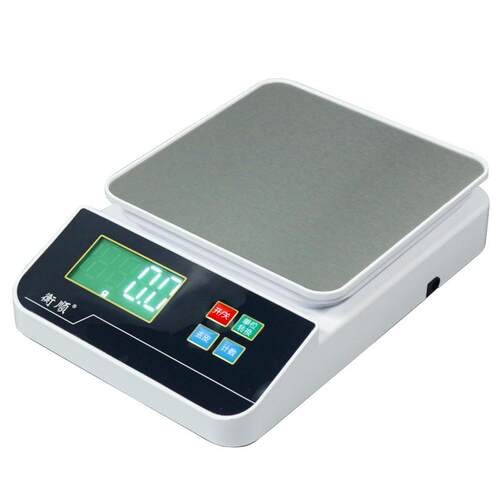 衡顺防水克称电子称0.1g高精度厨房电子秤家用小型食物中药称克秤