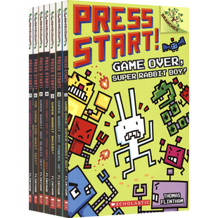 Scholastic Press Start 1-15 美国学乐大树系列 方块兔 赠音频 奇幻冒险故事 英语初级章节桥梁书 儿童课外读物 英文原版进口图书