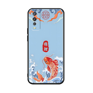 秋昊适用于vivoy30g新款手机壳v2066ba全包防摔保护套iqoou1x软硅胶外壳iqoou3x标准版简约唯美vovo维沃y30国