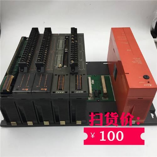 议价三菱PLC模块A61PAX41AX42AY51BD625A955G521 现货成色如图