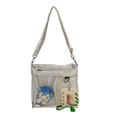 日系痛包日常款二次元透明斜挎包