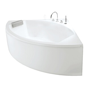 TOTO珠光浴缸PPY1543-4P/3HP三角扇形小户型加深泡澡浴盆(08-A)