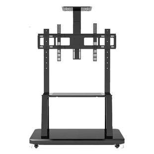电视机落地支架可移动带轮挂架适用海信小米一体机挂架推车架子75