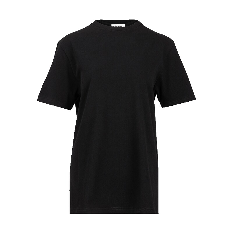 JilSander贴花全棉短袖T恤女士