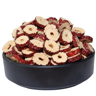 新疆特产若羌去核红枣片高品质酥脆红枣圈干吃泡水茶干制大枣脆片