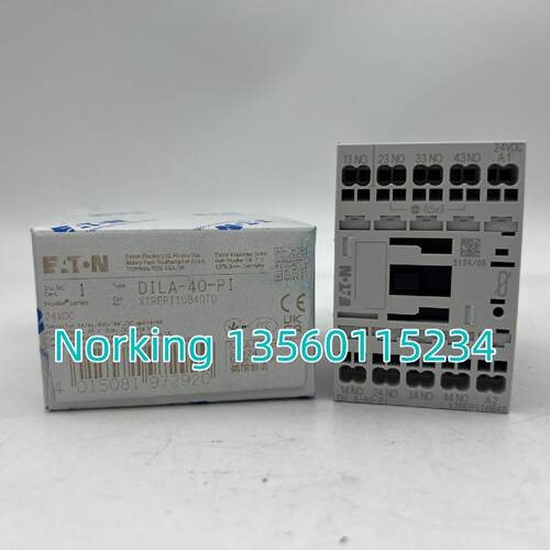 议价EATON伊顿接触器式继电器DILA-40(24VDC)-PI替代DILAC-40全新